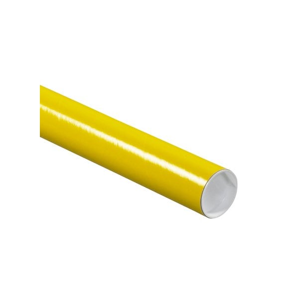 Bsc Preferred 2 x 6'' Gold Tubes with Caps, 50PK BUY00014747 - main